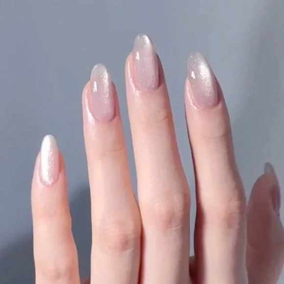 Minimal and Floral Multicolor Almond Shaped Press On Nails Bundle - Picture 5 of 8